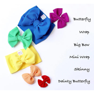 Little Lopers Bow: White (All Styles)