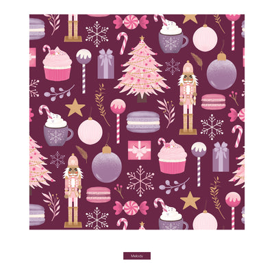 Kickee Pants L/S Swing Dress: Melody Sugar Plum