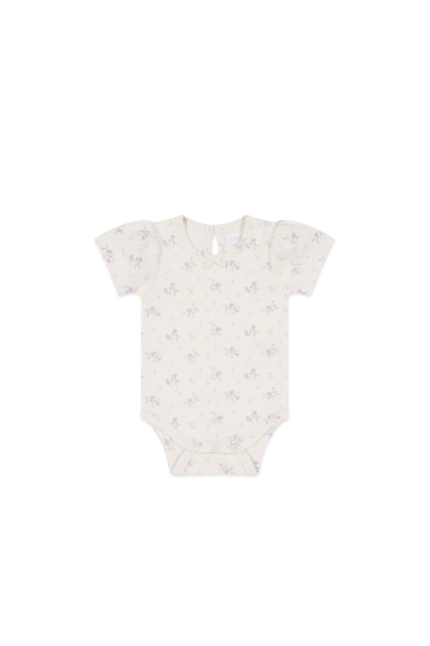 Jamie Kay Cap Sleeve Bodysuit: Thelma Orchid