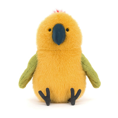 LIMIT 1 PER HOUSEHOLD Jellycat: Budgeby Parrot (10")