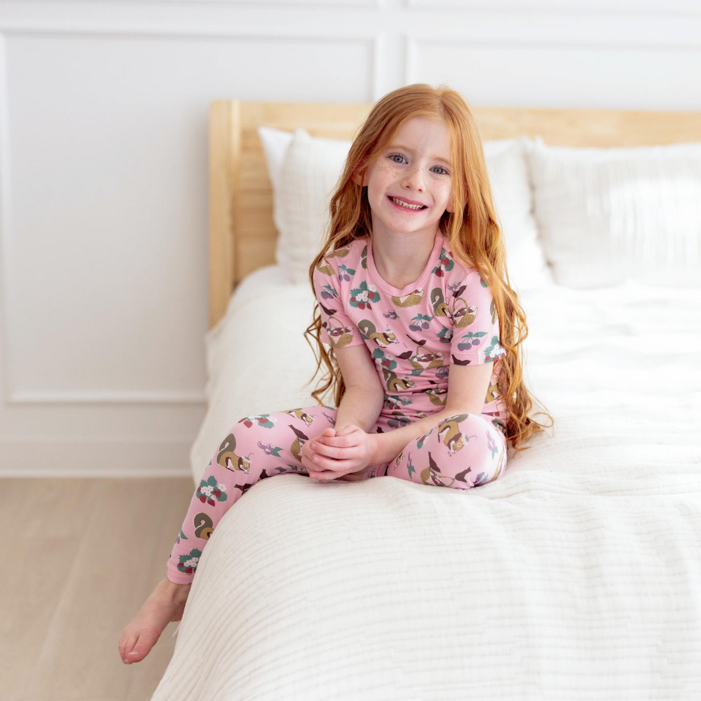 Kickee Pants Pajama Set: Cake Pop Berry Picking
