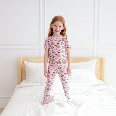 Kickee Pants Pajama Set: Cake Pop Berry Picking