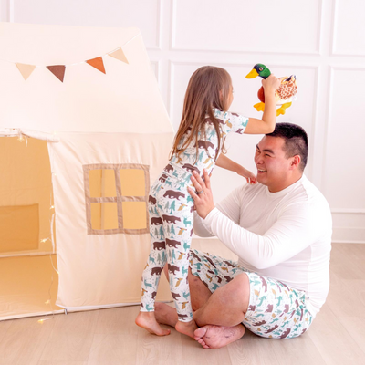 Kickee Pants Pajama Set: Fresh Air Forest Adventure