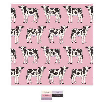 Kickee Pants Pajama Set: Cake Pop Cows