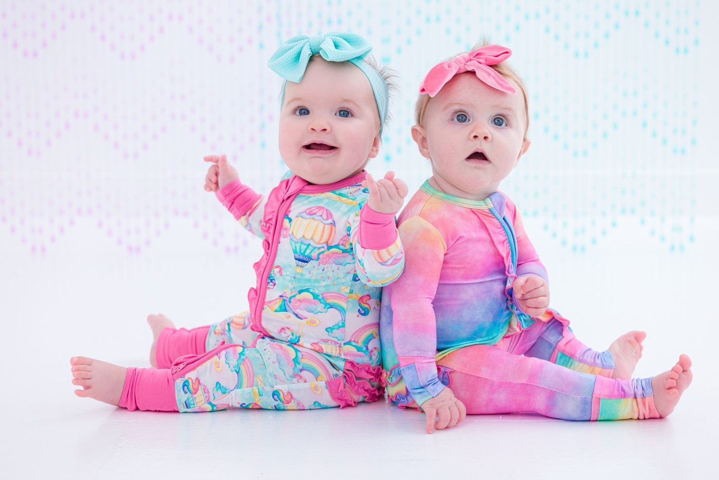 Birdie Bean Ruffle Convertible Romper: Jemma