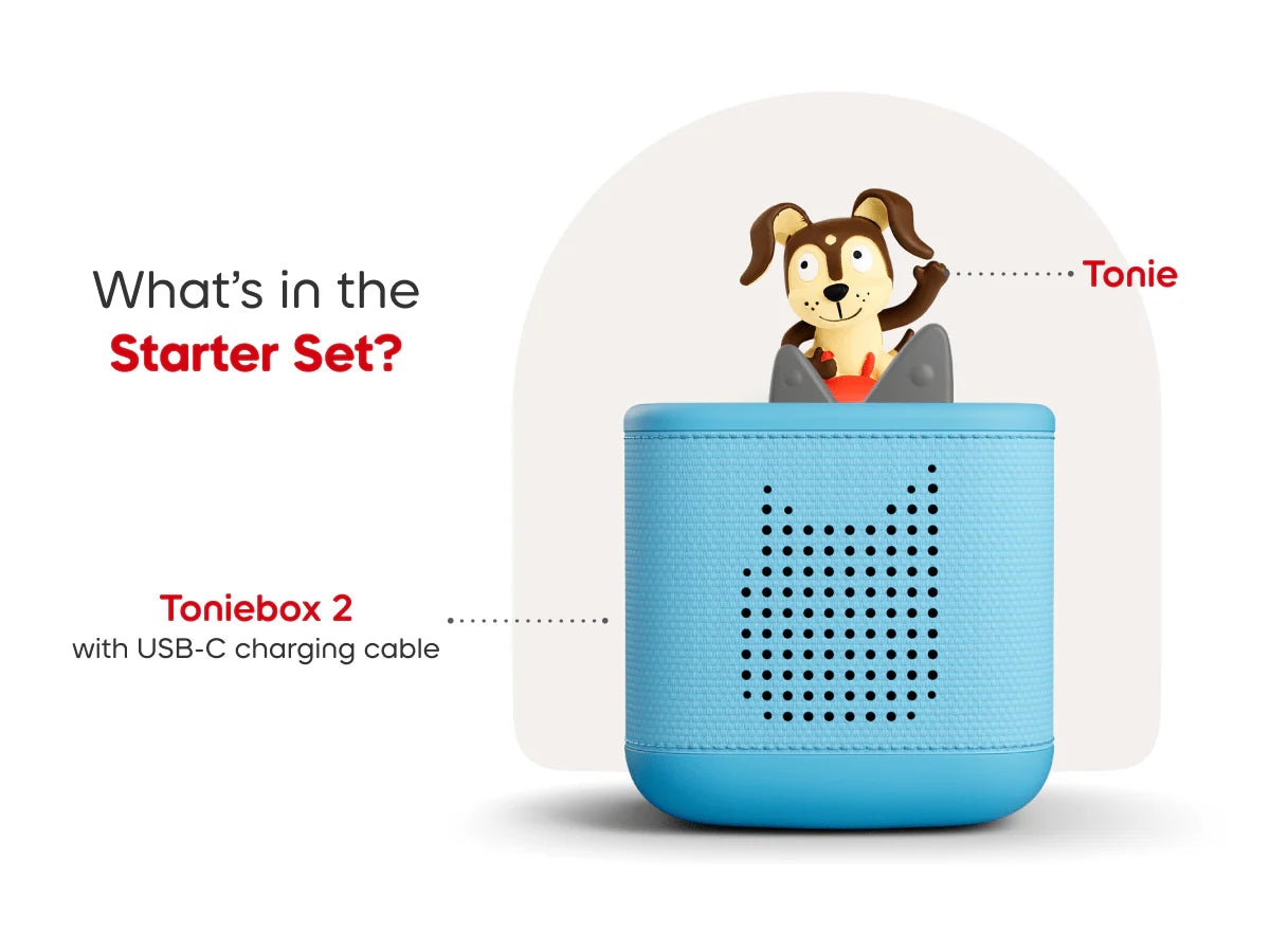 Tonies: Toniebox 2 Starter Set - Playtime Puppy (Sky Blue)