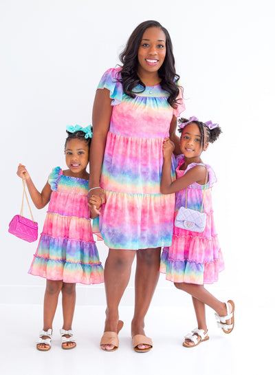 Birdie Bean Women's Chiffon Dress: Jemma