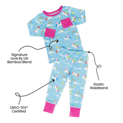 Laree + Co: Sage Bamboo 2-Piece Long Sleeve Set