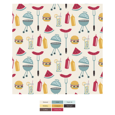 Kickee Pants Boy's Boxer Brief: Natural BBQ
