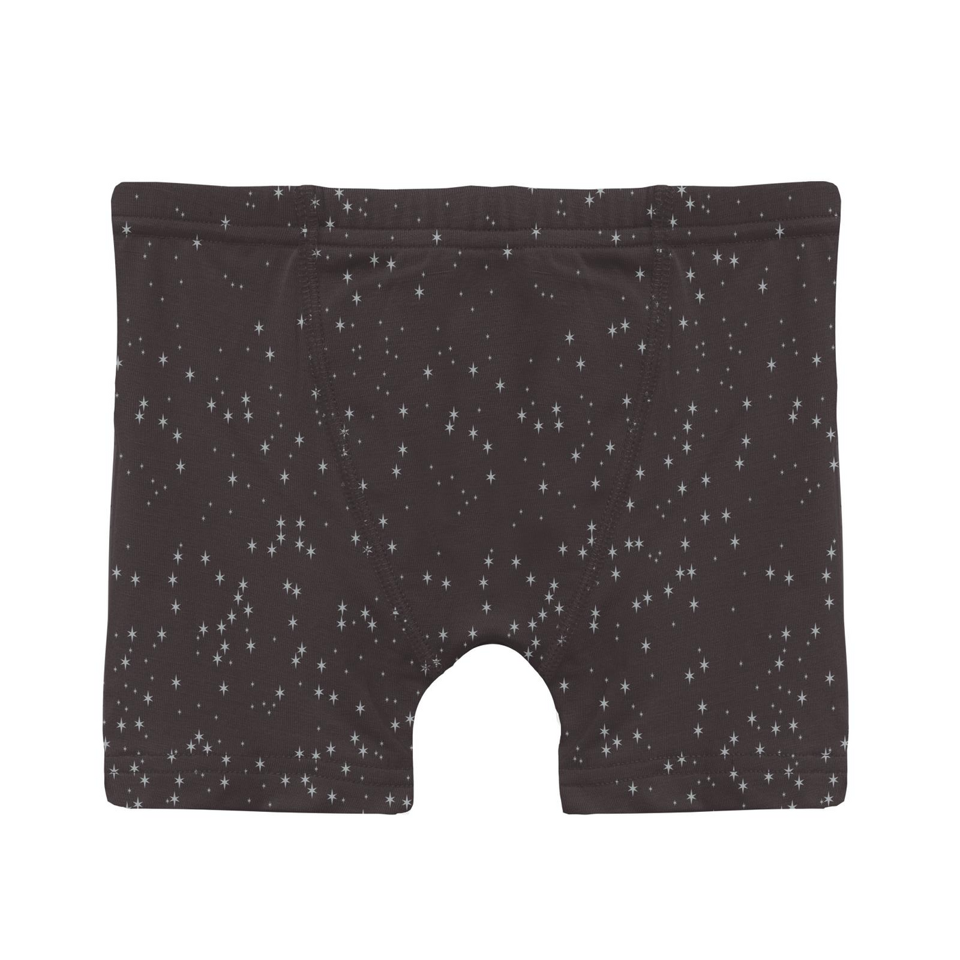 Kickee Pants Boy's Boxer Brief: Midnight Foil Constellations