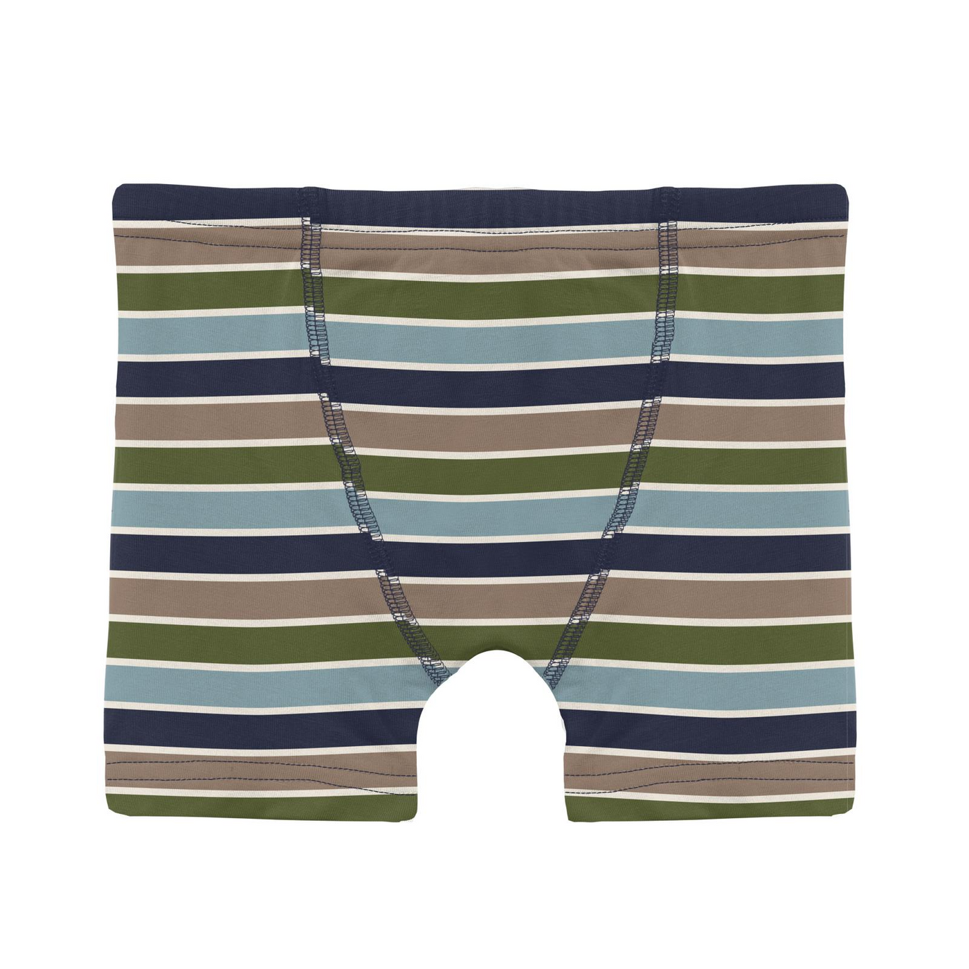 Kickee Pants Boy's Boxer Brief:Fall Vibes Stripe