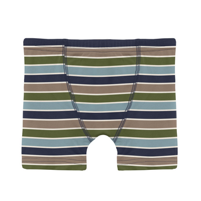 Kickee Pants Boy's Boxer Brief:Fall Vibes Stripe