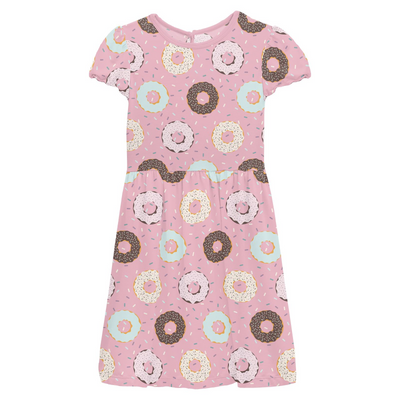 Kickee Pants Twirl Dress with Pockets: Cake Pop Donuts and Sprinkles