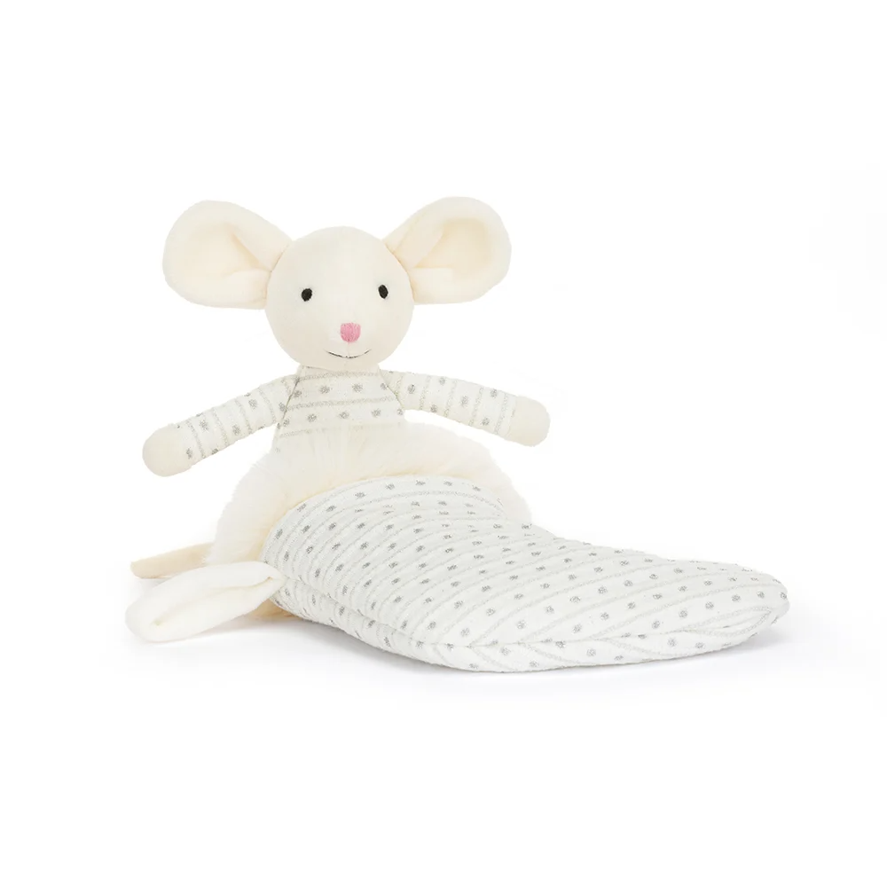 Jellycat: Shimmer Stocking Mouse (8")