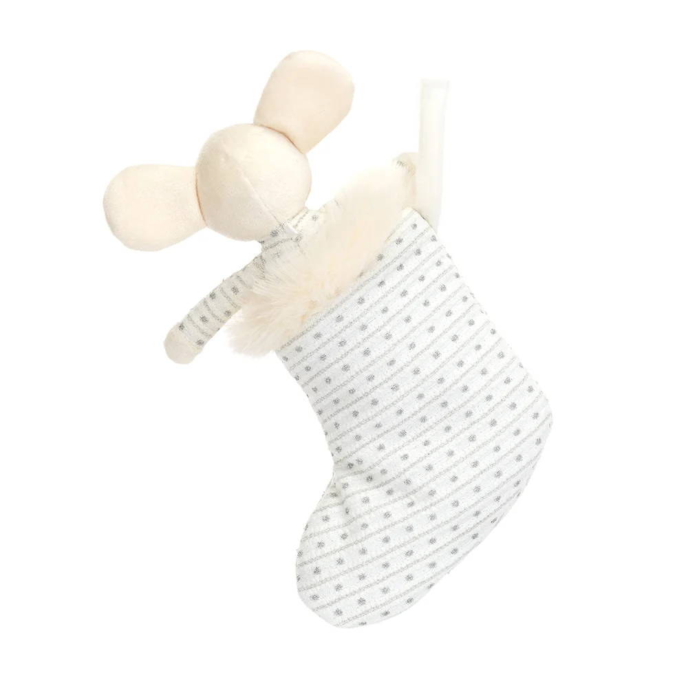 Jellycat: Shimmer Stocking Mouse (8")
