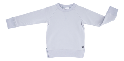 Birdie Bean Crewneck Sweatshirt: Silver