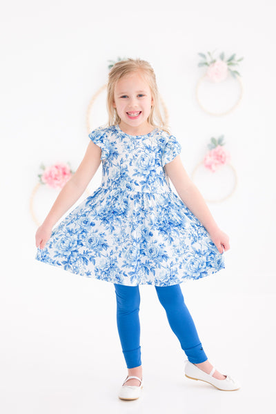 Birdie Bean Peplum Set: Iris