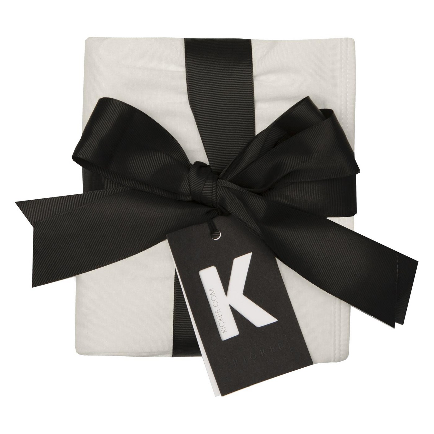 Kickee Pants Swaddling Blanket: Latte Butterflies