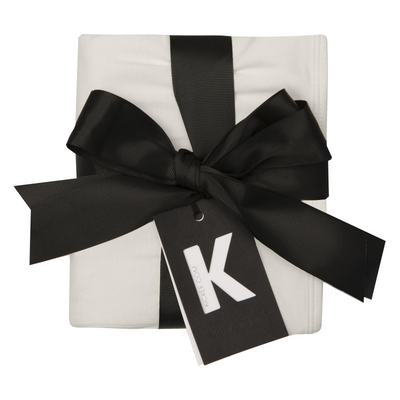 Kickee Pants Swaddling Blanket: Latte Butterflies