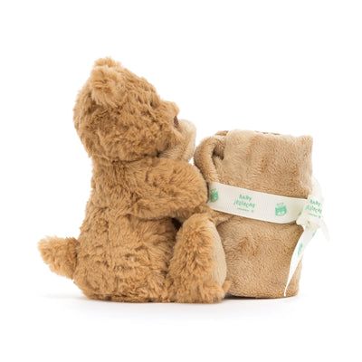 Jellycat: Bartholomew Bear Soother (13" x 13")