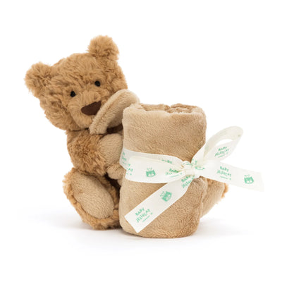Jellycat: Bartholomew Bear Soother (13" x 13")
