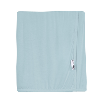 Kickee Pants Swaddle Perfect Blanket: Solid Spring Sky "47x47"