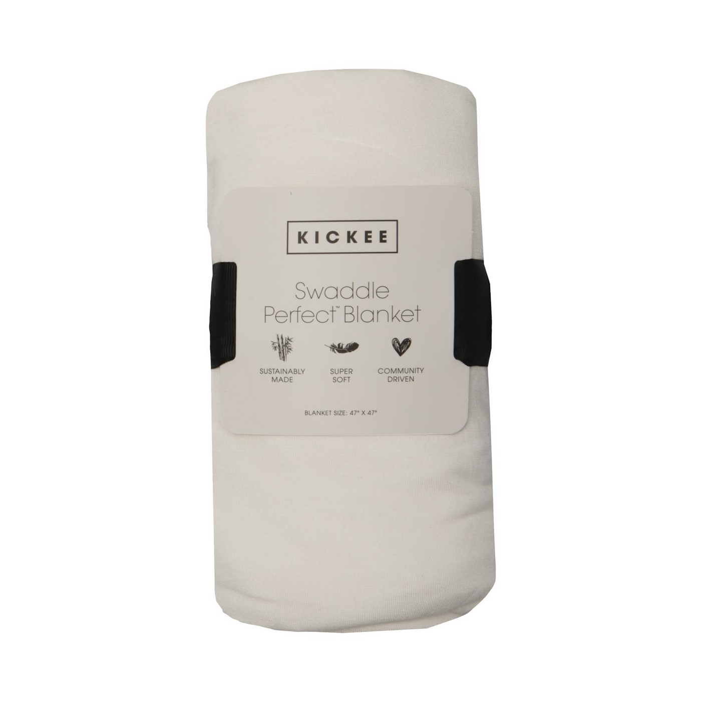 Kickee Pants Swaddling Blanket: Spring Sky Happy Tornado