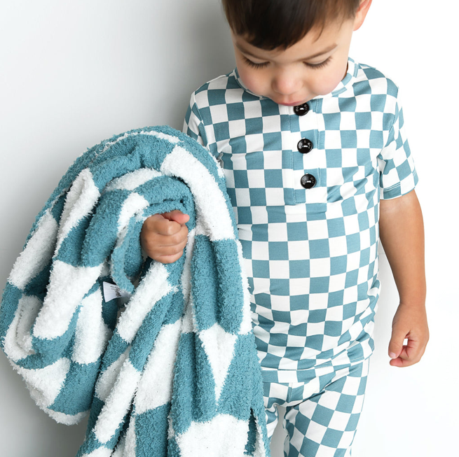 Gigi and Max Plush Toddler Blanket: Drake