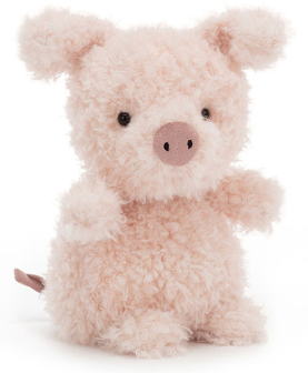 LIMIT 1 PER HOUSEHOLD Jellycat: Little Pig (7")