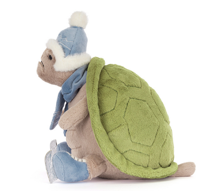 LIMIT ONE PER HOUSEHOLD Jellycat: Timmy Turtle Skating (10")