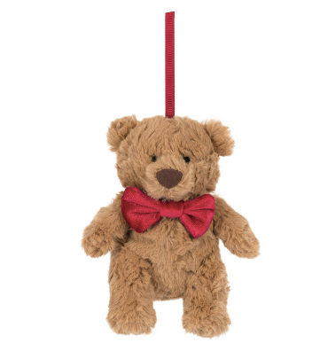 Jellycat: Bartholomew Bear Ornament (5")
