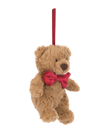 Jellycat: Bartholomew Bear Ornament (5")