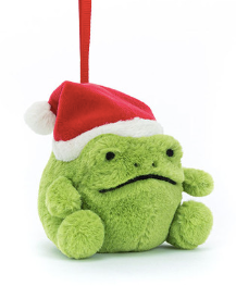 LIMIT ONE PER HOUSEHOLD Jellycat: Ricky Rain Frog Ornament (3")