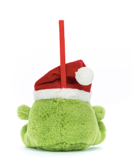 LIMIT ONE PER HOUSEHOLD Jellycat: Ricky Rain Frog Ornament (3")