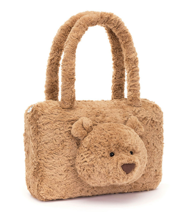 LIMIT ONE PER HOUSEHOLD Jellycat: Bartholomew Bear Tote Bag (14")