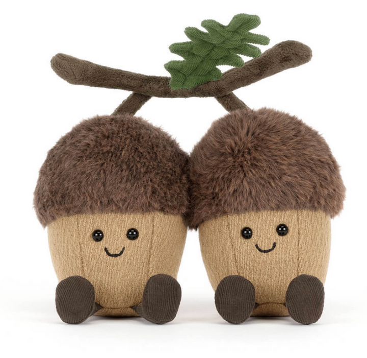 新作 ジェリーキャット Ort & Tum Acorns どんぐり 新品タグ付き Jellycat:Amuseables Ort & Tum Acorns (7