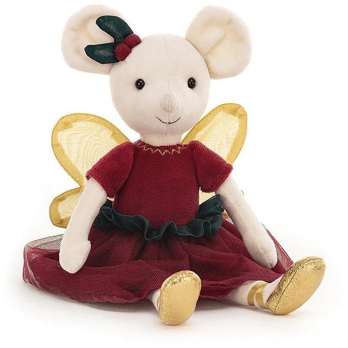 Jellycat: Sugarplum Fairy Mouse (Multiple Sizes)