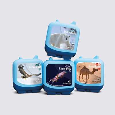 Tonies Clever Tonies Set: Animal World - Wild Survivors