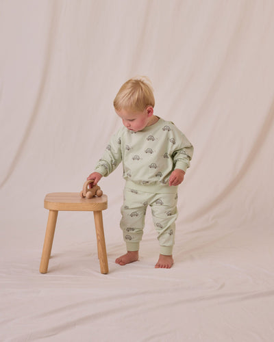 Quincy Mae Relaxed Sweatpant: Cars