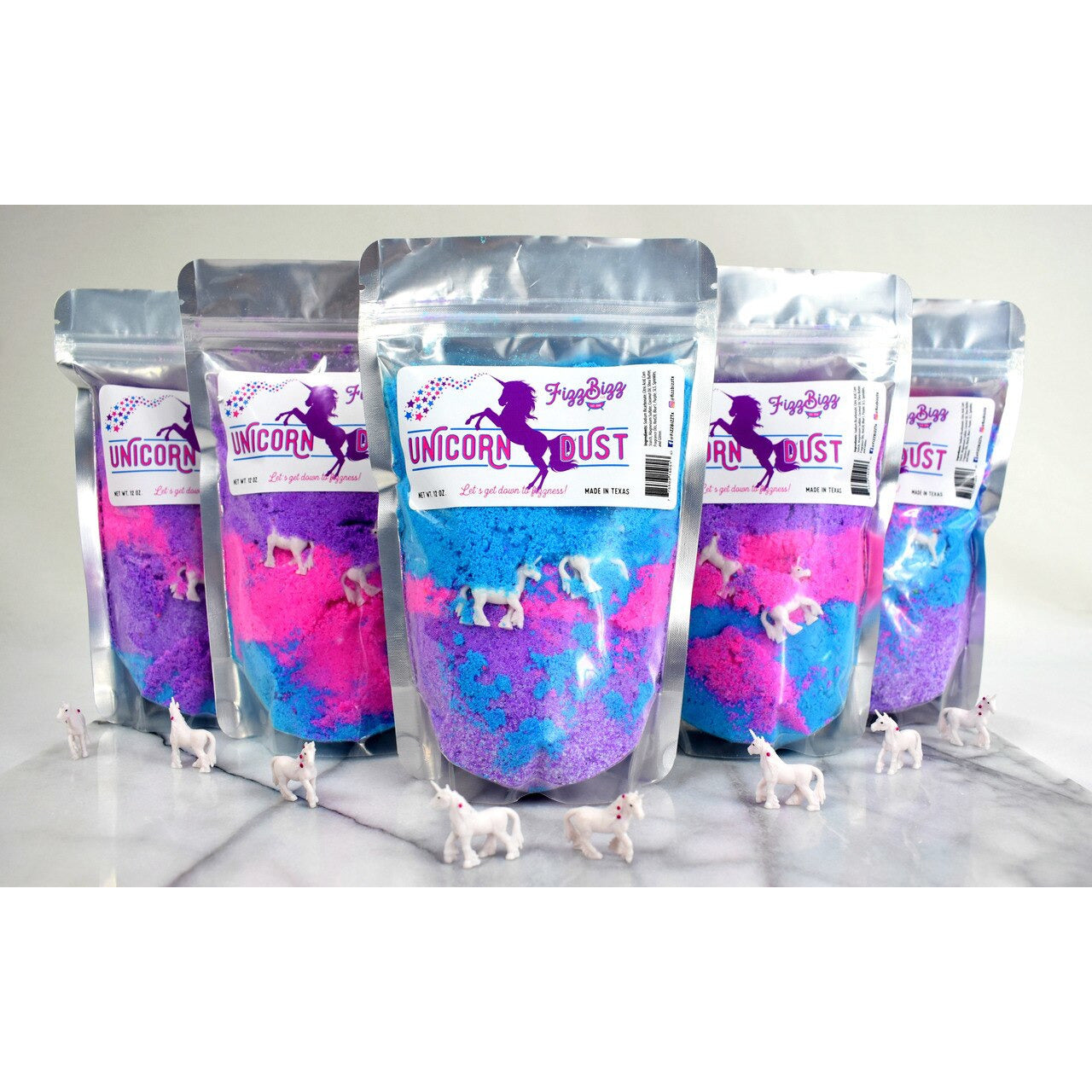 Fizz Bizz Kids Bath Salts: Unicorn Dust