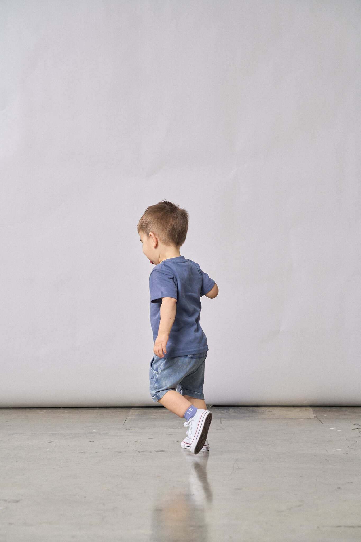 Little Bipsy Elevated Tee: Navy