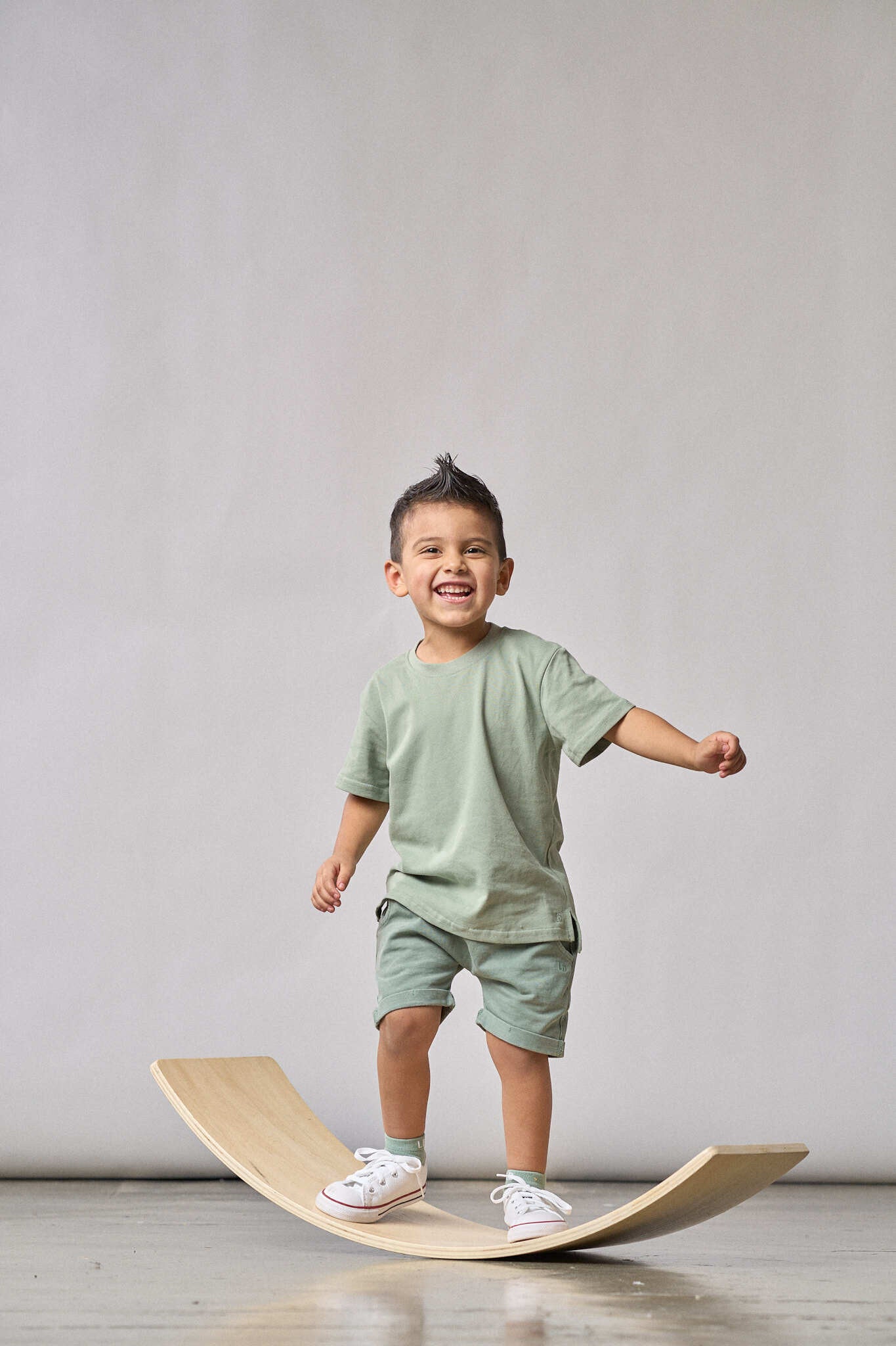 Little Bipsy Harem Short: Basil Wash