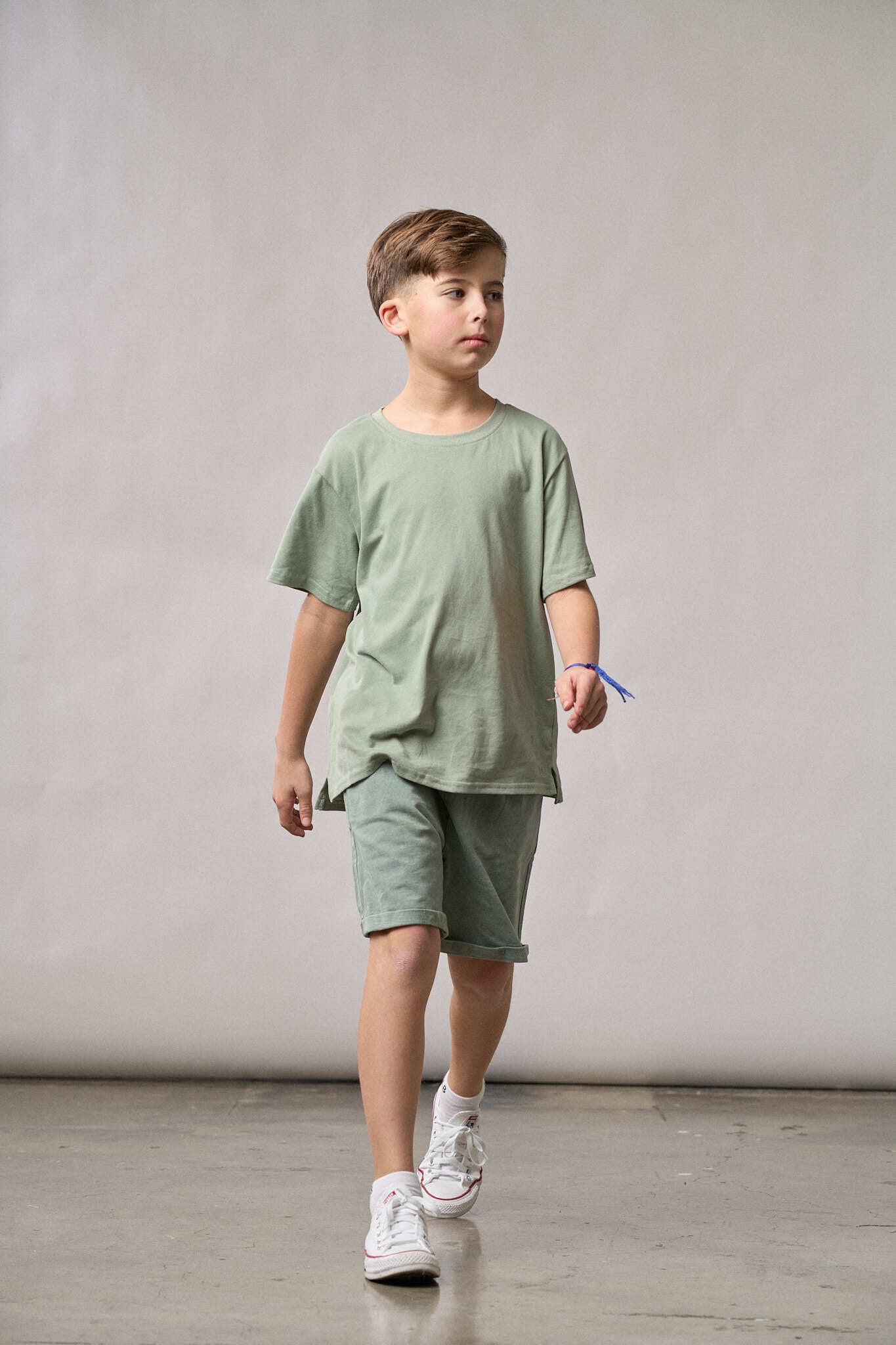 Little Bipsy Harem Short: Basil Wash