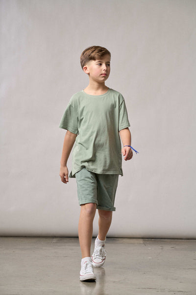 Little Bipsy Harem Short: Basil Wash