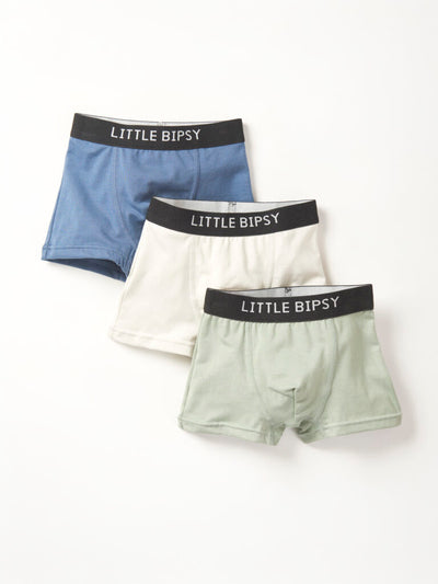 Little Bipsy Boxer 3-Pack: Evergreen Mix