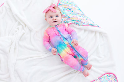 Birdie Bean Ruffle Convertible Romper: Jemma