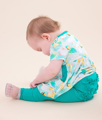 Birdie Bean Peplum Set: Waddles