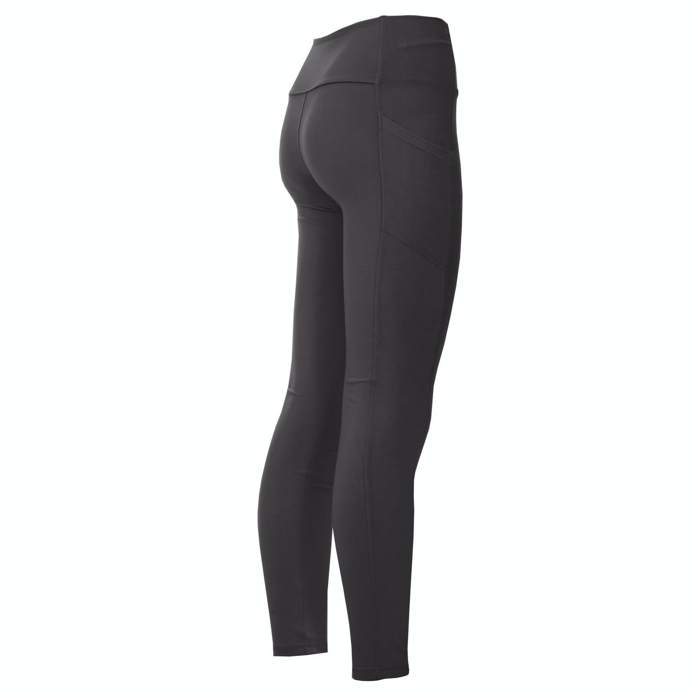 Kickee Pants Women's Luxe Stretch Leggings with Pockets: Solid Midnight (Full Length)
