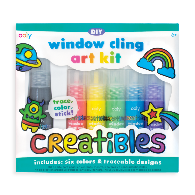 OOLY: Creatibles DIY Window Cling Art Kit