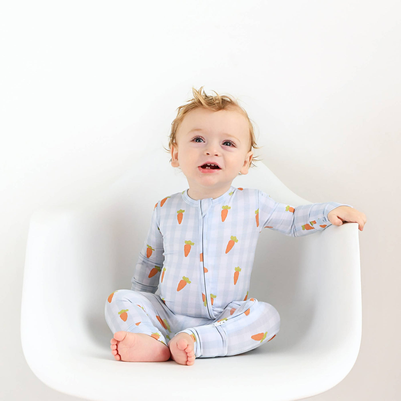 Gigi and Max: Henry Carrot Gingham Zip